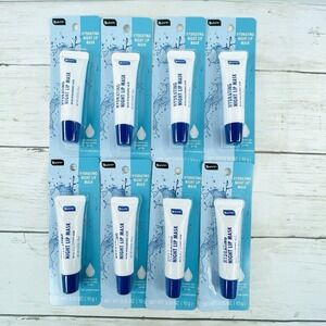 8 Count B-Pure Hydrating Night Lip Mask Hyaluronic Acid Vitamin E Shea Butter